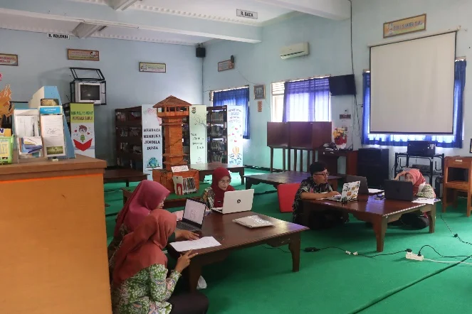 Perpustakaan SMP 1 Bae Kudus